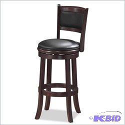 lot V10 image: Boraam Augusta 29 in. Swivel Bar Stool