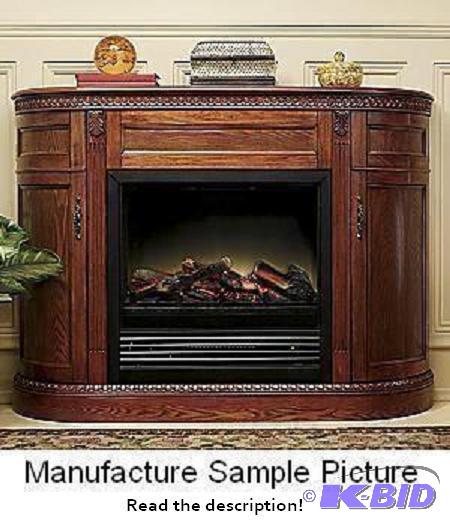 Signature Fireplace Mantel with Electric Inse...