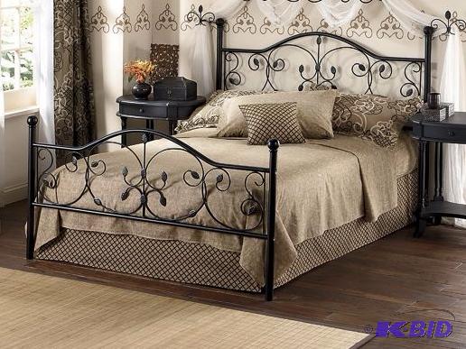 Metal Leaf Bed King Exclusive -&nbspBring ro...