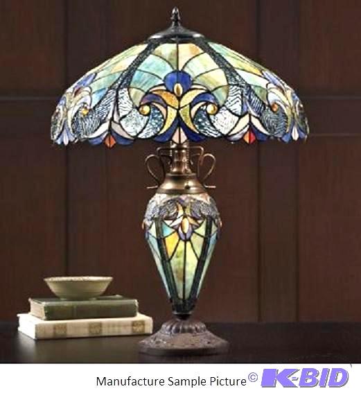 Tiffany Style Stained Glass Table Lamp -This ...