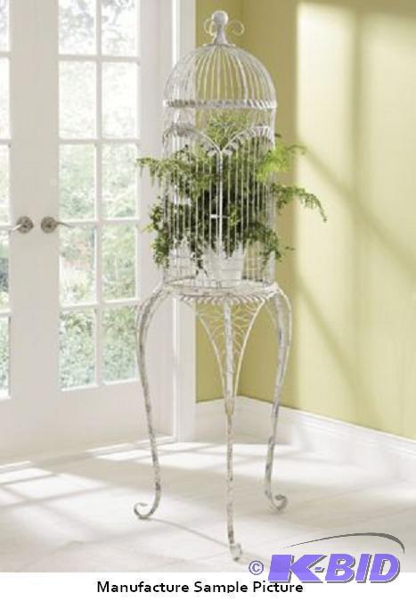 Decorative Wire Bird Cage with stand - Metal...