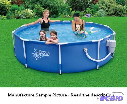 Summer Escapes Pool 10 - Comes with frame, c...