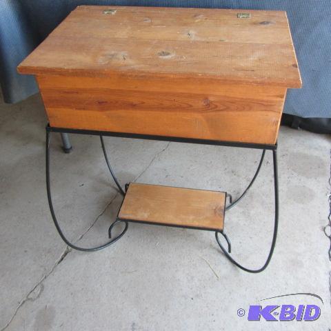 Wooden Flip Top Table