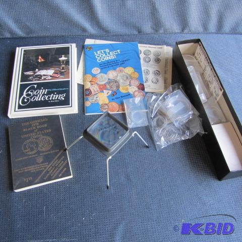 Coin Collecting Book, Supplies