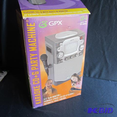 GPX Karaoke Machine