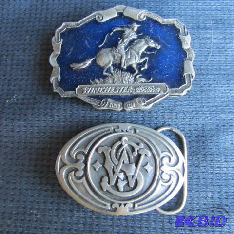 Winchester, Smith & Wesson Buckles