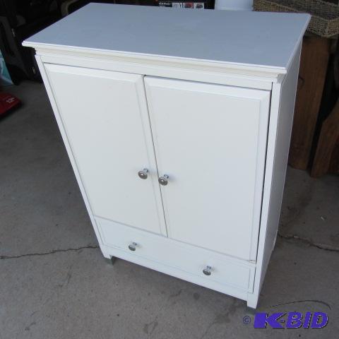 White Storage Cabinet