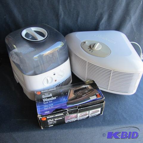Humidifier, Air Purifier, Iron