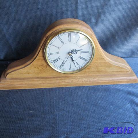 Oak Mantle Clock