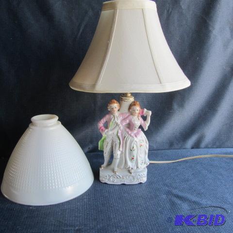 Figural Ceramic Lamp