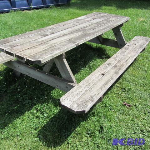 Wooden Picnic Table