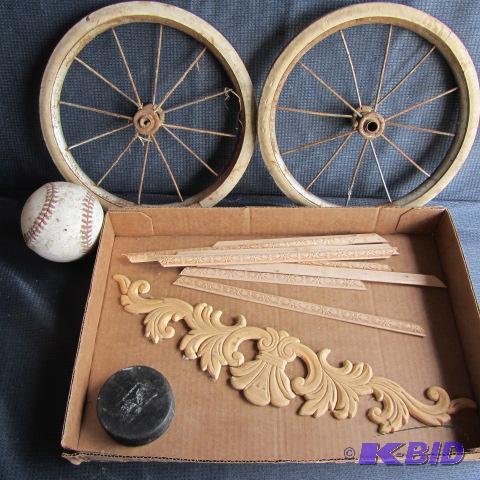 Buggy Wheels, Furniture Trim