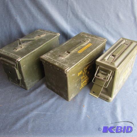 Metal Ammo Boxes
