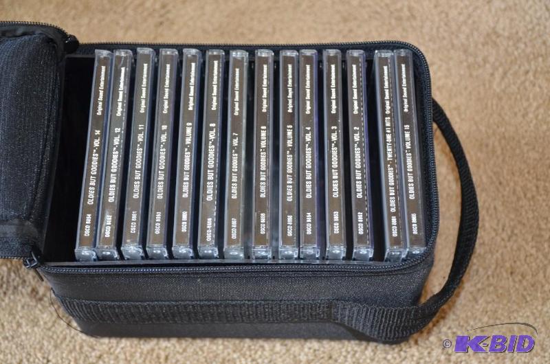 lot 116 image: 15 cd set of Oldies but Goodies with zipper c...