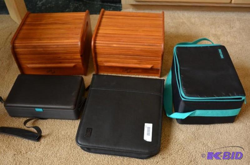lot 117 image: cd cases...