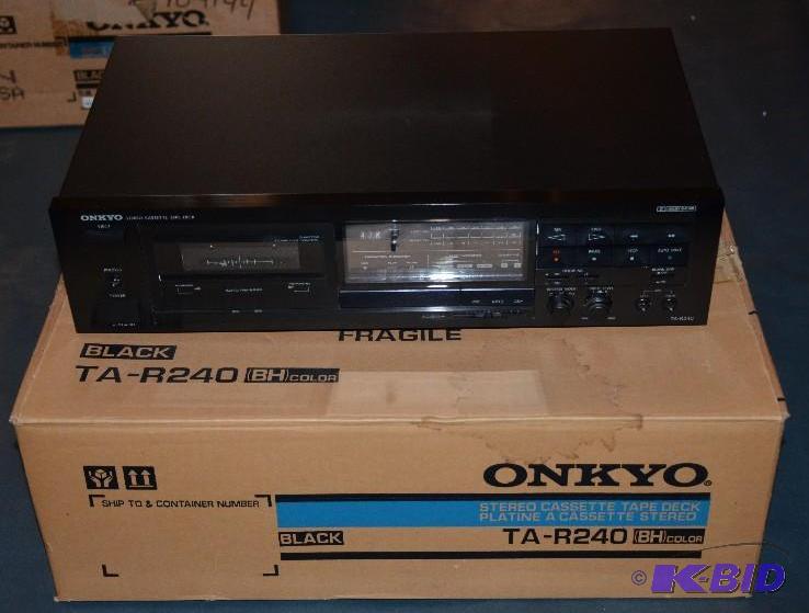 lot 121 image: Onkyo TA-R240 Tape Deck Specifications Type ...