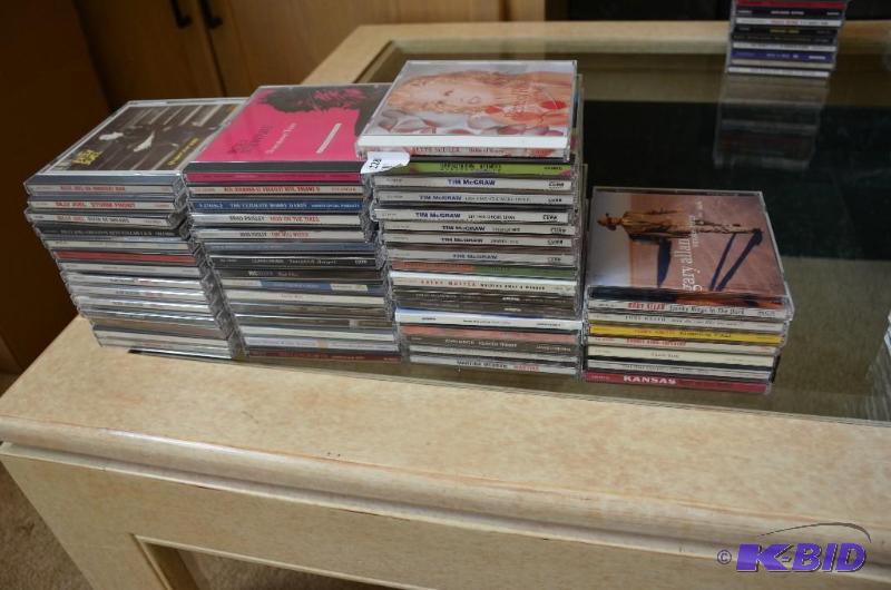 lot 128 image: 55 music cds...