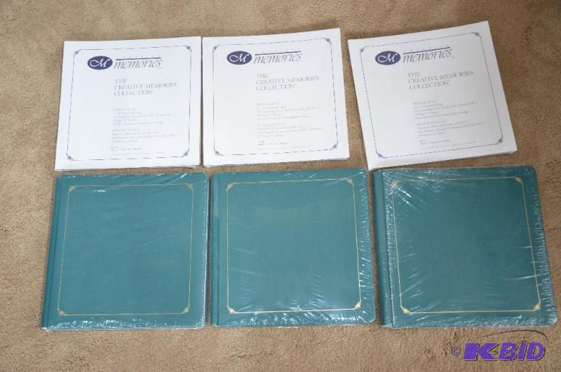 lot 139 image: Creative Memories scrapbooks and filler pages...