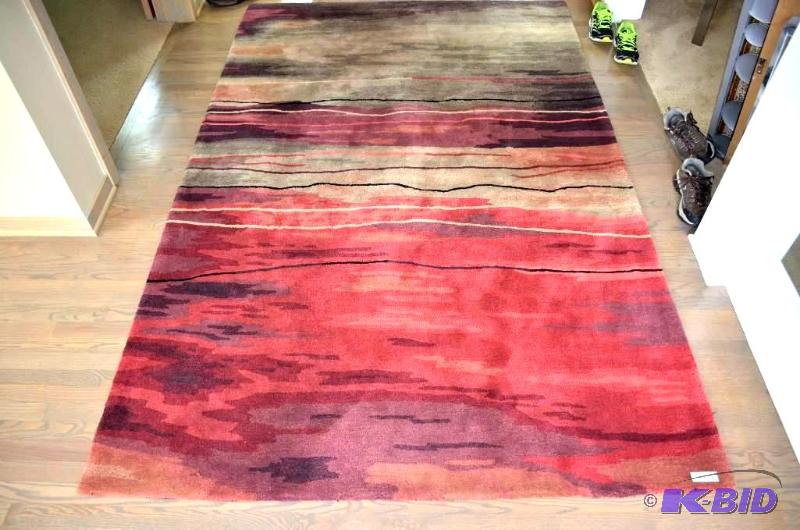 lot 40 image: We believe this to be an Andy Warhol rug runn...