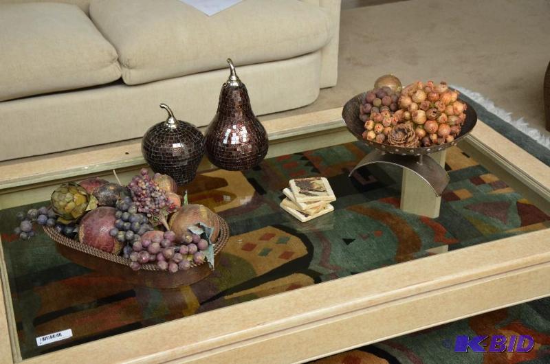 lot 5 image: Lot of Table Decor.   Pear is 12" t...