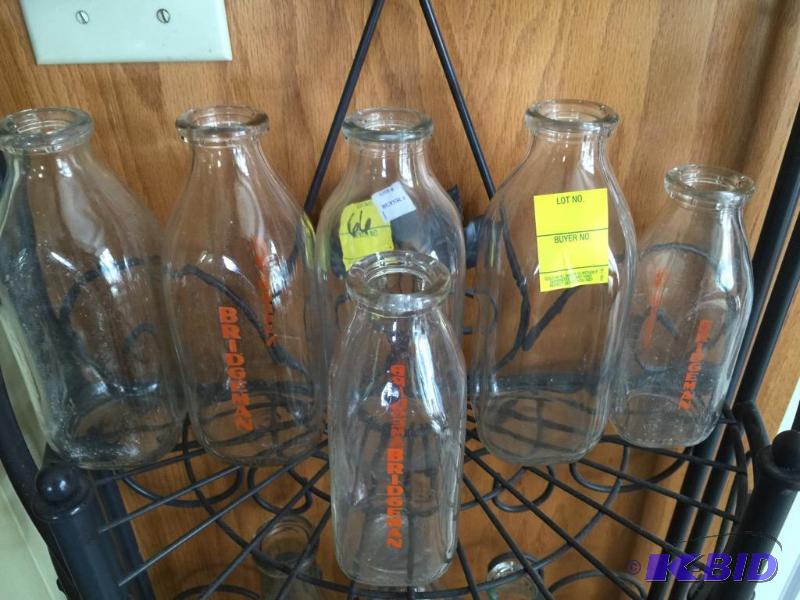 Variety of Collectible Milk Bottles - Bridgeman