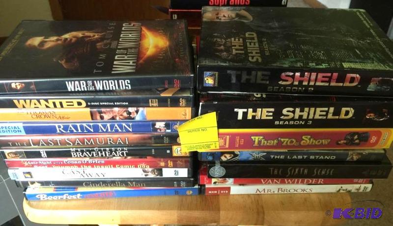 Great Titles - DVDs Lot Part One