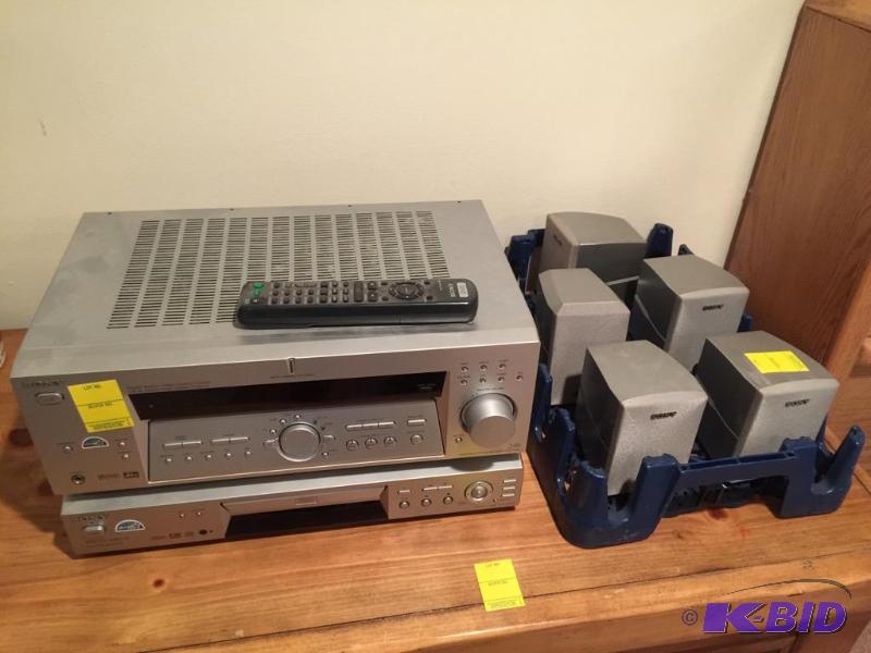 Sony Surround System with CD Player and Speakers