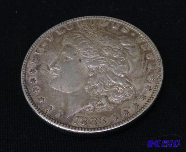Circulated 1883 Morgan Silver Dollar