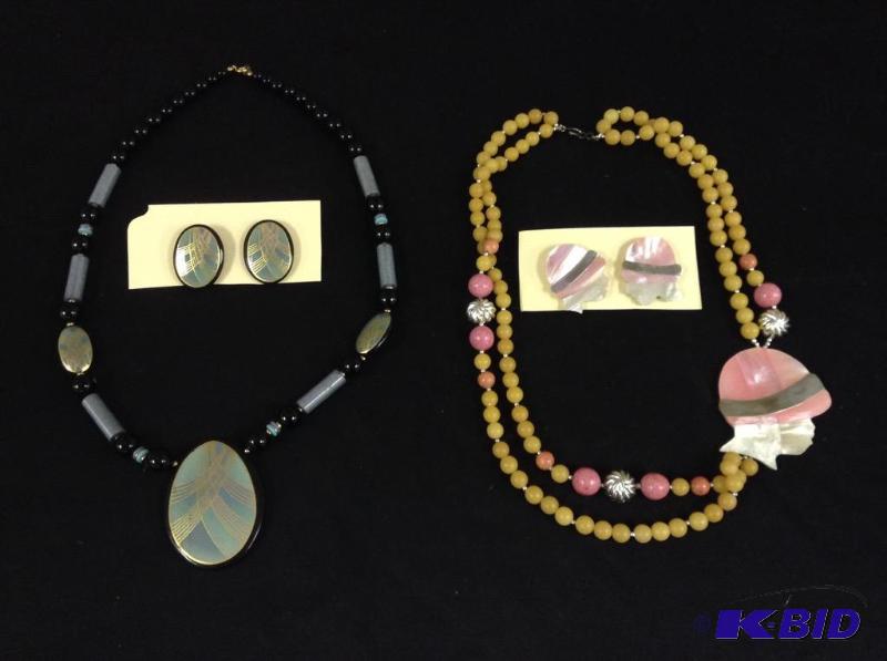 Matching Necklace & Earring Sets