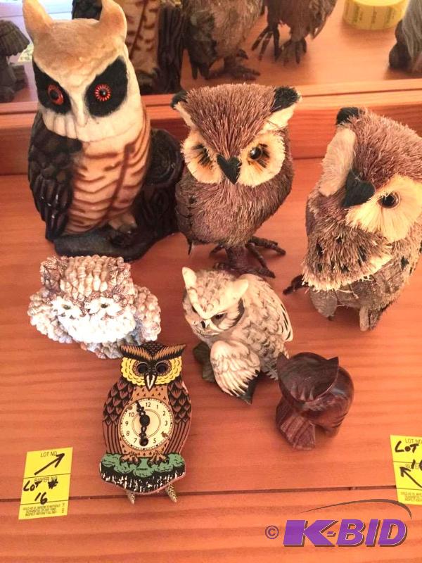Assorted Owls