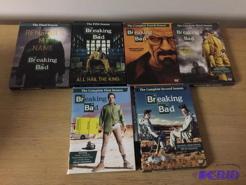 Breaking Bad DVDs Boxed Sets Seasons One to Finalthe