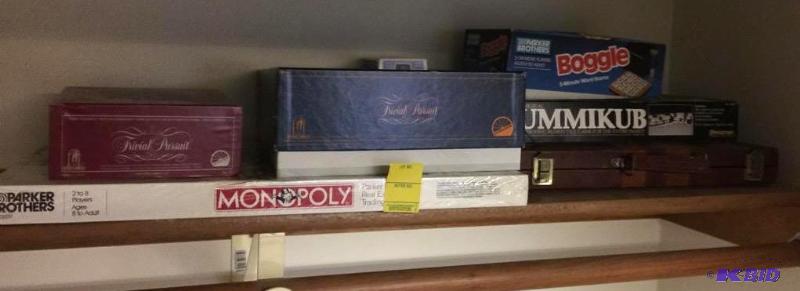 Monopoly and Other Board Games