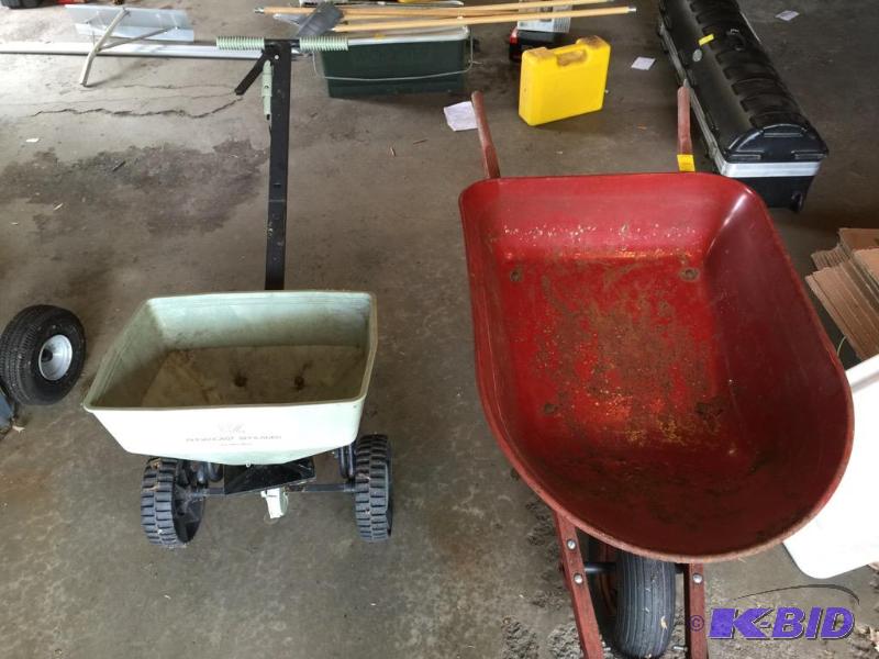 Wheel Barrel and Spreader