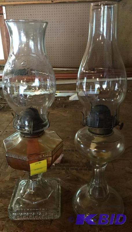 Vintage Oil Lamps