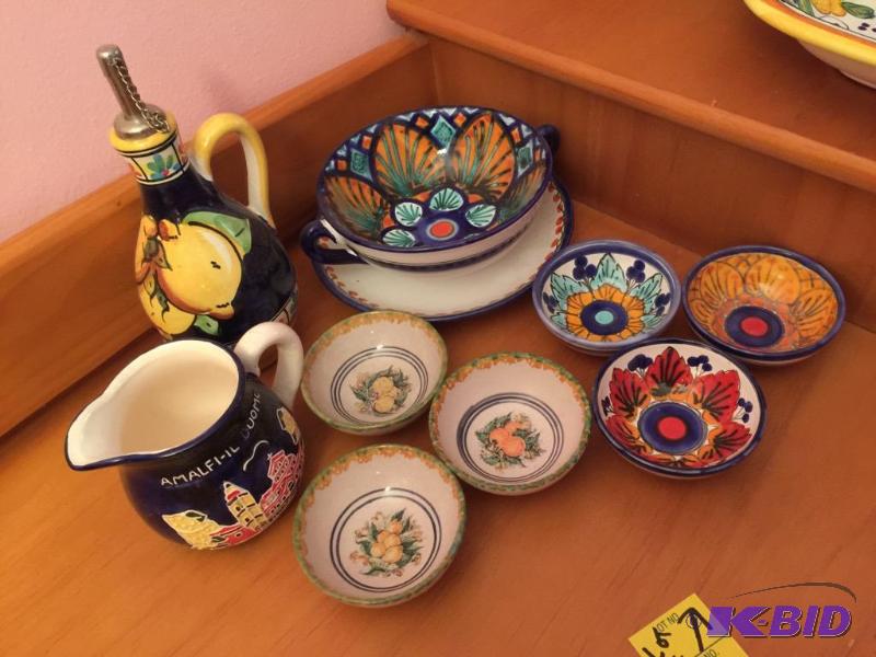 Colorful Italian Pottery