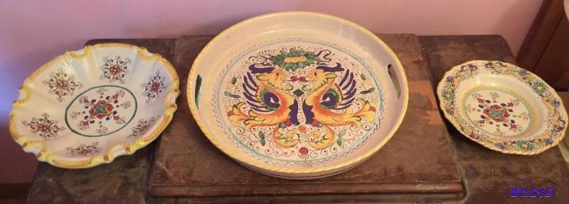 Beautiful Deruta Pottery