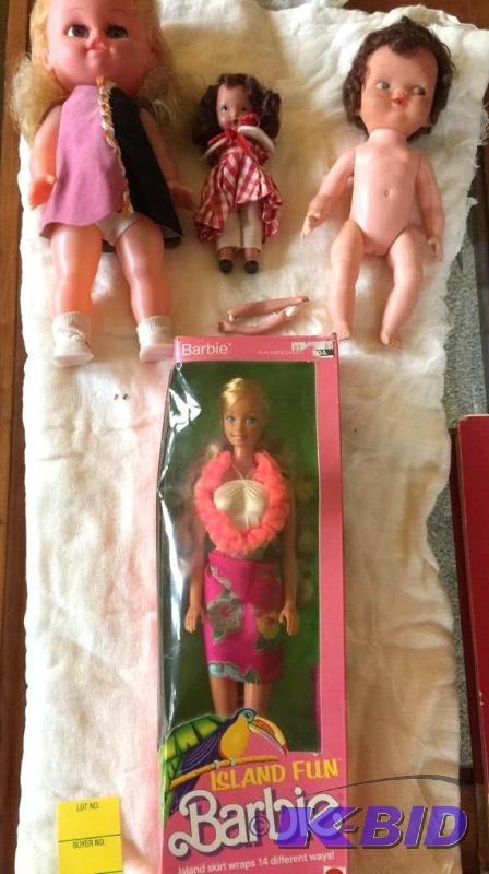 Island Fun Barbie and Others