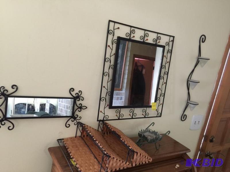 Home Decor Lot with Mirrors and More