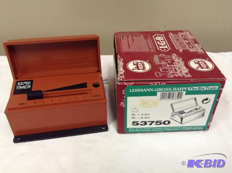 lot 100 image: LGB #53750 Train Timer