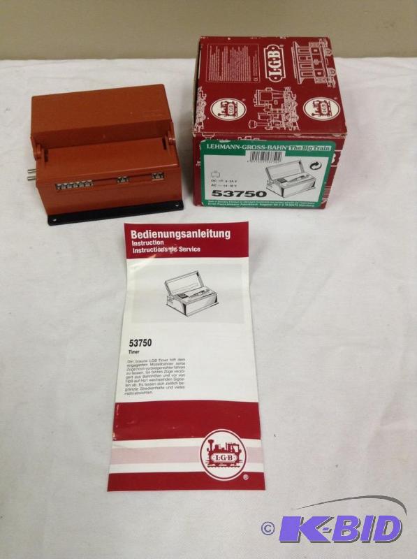 lot 106 image: LGB #53750 Train Timer