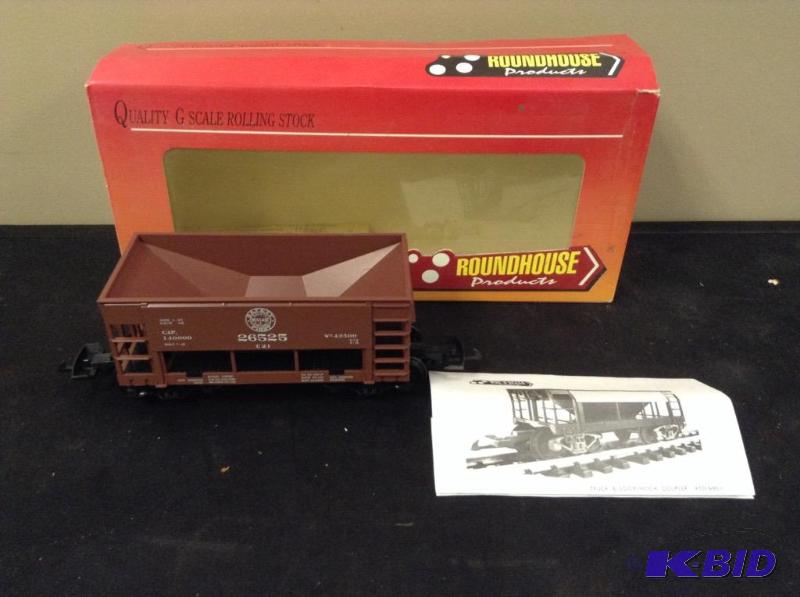 lot 11 image: Roundhouse G Scale Ore Train Car