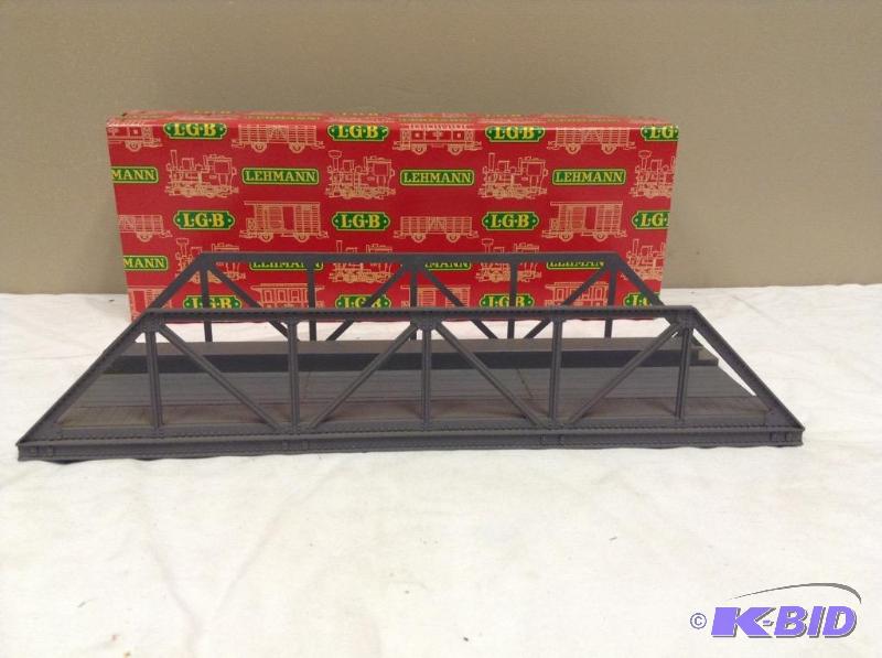 lot 126 image: LGB #5060 Railroad Train Truss Bridge G Scale