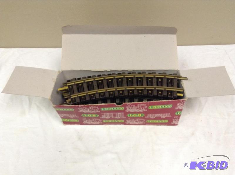 lot 136 image: LGB #1100 G Scale Railroad Train Tracks