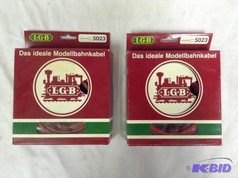 lot 143 image: 2 LGB #5023 Boxes Wire