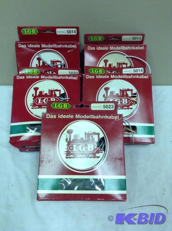 lot 147 image: 5 LGB Boxes of Railroad Train Wire