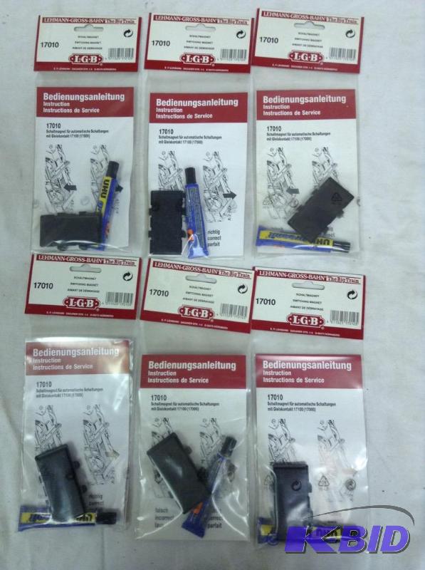 lot 157 image: (6) LGB #17010 G Scale Switching Magnets