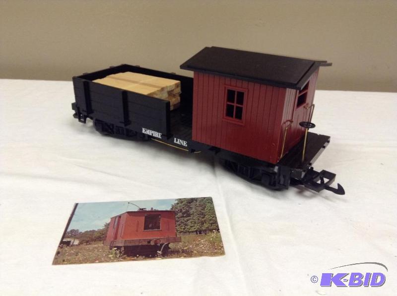 lot 16 image: Kalamazoo Train Works 1875-1 Caboose Train Car