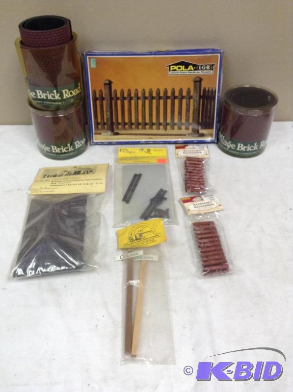 lot 171 image: Railroad Train Landscape Accessories