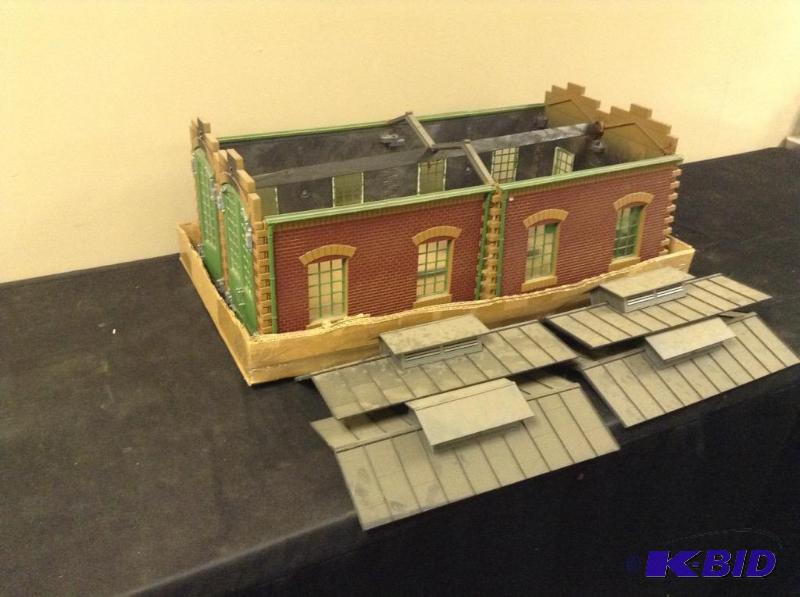 lot 196 image: Large G Scale Train Station Building