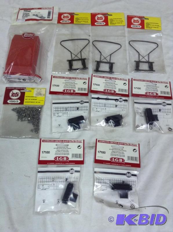 lot 199 image: LGB Lehmann Train Parts